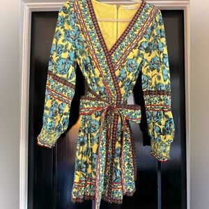 ‘Alice and Olivia’ floral mini dress